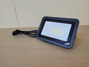 LED投光器 50W 1.5ｍコード 倉庫 車庫 工場 照明 ライト 球色 AUC1498