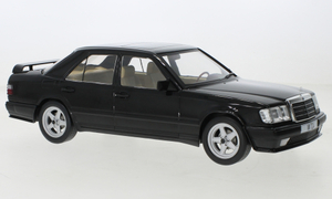 1/18 メルセデス ベンツ 黒 ブラック MCG Mercedes W124 Tuning metallic black 1986 1:18 新品 梱包サイズ80