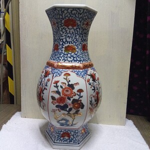 ★ 花瓶　 花器　 中国美術 　中国古玩 　色絵 　唐物 　古玩 　壺 　骨董品　インテリア　置物　華道　陶芸家