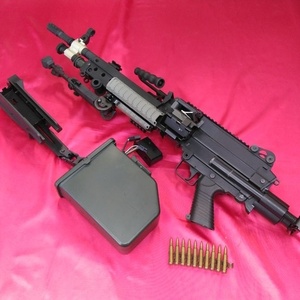 【中古現状品】★A&K M249 minimi PARA　電動ガン