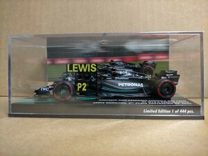 海外別注品 PMA 1/43 メルセデス AMG ペトロナス F1 W14 L.ハミルトン No.44 2023 オーストラリアGP 2位表彰台 限定444台