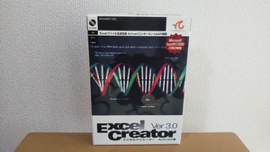 078【送料無料】アドバンスソフトウェア　ExcelCreator Ver3.0 ActiveX版 Win 開封済 中古品