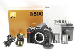 ★美品★シャッター回数僅か2846回★Nikon ニコン D600 ボディー デジタル 一眼レフ カメラ z96