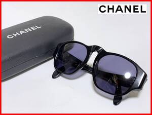 即決 CHANEL シャネル サングラス ケース付 レディース メンズ D5