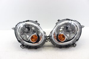 美品/破損無　BMW　MINI ミニ クーパー　R56　R55 ヘッドライト　左右　セット　ハロゲン　160818-01　162704-01　322201-322202