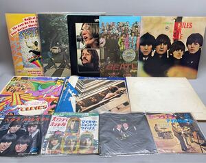 S3 THE BEATLES ビートルズ LPレコード EPレコード 洋楽 ロック 帯あり 帯なし 12枚 まとめ