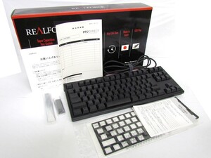 1000円スタート パソコン用キーボード REALFORCE PFU Limited Edition R2TLSA-JP4-BK 日本語 PC周辺機器 箱 付属品有 WHO K9022