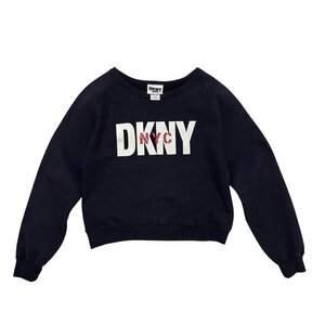 中古 ディーケーエヌワイ ダナキャラン DKNY スウェット トレーナー クリーニング済み 90s レディース US Sサイズ