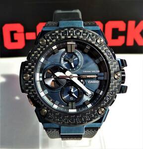 ◆G-SHOCK☆GST-B100XB-2AJF☆タフソーラー＆bluettoo☆定価￥93,500☆専用ボックス・取説☆美品USED◆