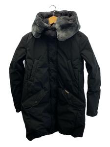 Woolrich◆ロングダウンジャケット/XS/ポリエステル/BLK/WWCPS2725D