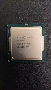 CPU インテル Intel Core I7-6700 プロセッサー 中古 動作未確認 ジャンク品 - A489