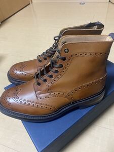 【TRICKER’S×JS】別注 MALTON-WING TIP BOOT BRN M2508 ウィングチップ