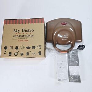 未使用　APIX INTL ホットサンドメーカー　My bistro