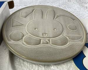 陶器　Dick Bruna　Wall art　ウォールルアート　直径150mm　未使用品　