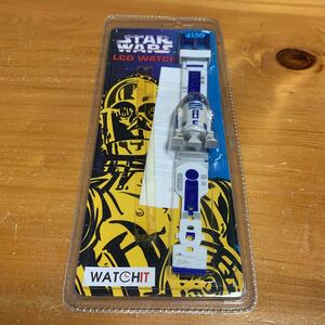 STAR WARS WATCH R2-D2 LCDウォッチ スター ウォーズ 1997年 新品 未使用品 送料無料