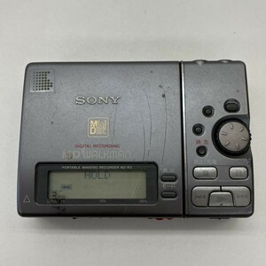 F015-H18-1741 SONY ソニー MD WALKMAN ウォークマン DIGITAL RECORDING PORTABLE MiniDisc RECORDER MZ-R3 Y658642 MDプレイヤー 通電OK