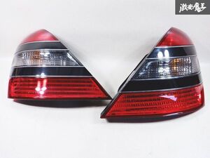 【業者出品】 BENZ ベンツ純正 W221 Sクラス 前期 テールライト テールランプ 左右セット ブラックパネル 棚