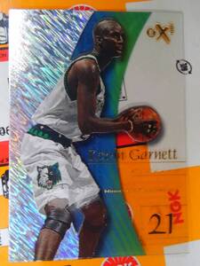 】Fleer 1997-98 Skybox Ex】№2/ Kevin Garnett●