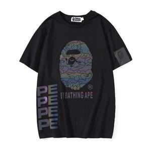 【人気デザイン】a bathing ape tシャツ アベイシングエイプ bape T半袖 メンズ レディース 男女兼用