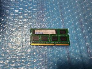 即決 I-O DATA製 DDR3 4GB PC3-12800S PC3-8500S互換 PC3-10600S互換 SO-DIMM 204pin 送料140円～