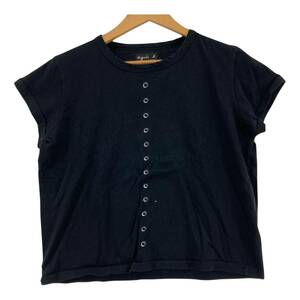 ゆうパケットOK agnes b. アニエスベー カットソー size3/ブラック