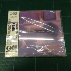 貴重品 廃盤 未開封新品 デッドストック Q盤 CD選書 PEARL BORDERLINE パール ボーダーライン SRCL3971 ソニーミュージック BEST ヒビあり