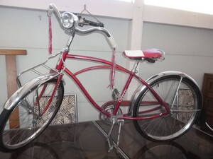 　ビィーチクルーザー　★ １９６０年代　自転車　ビンテージ　USA JS-HIGGINS　２６インチ