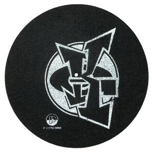 キングギドラ オフィシャル スリップマット 額縁付き KING GIDDRA SLIPMAT P-VINE RECORDS Zeebra K DUB SHINE DJ OASIS KGDR 影 フレーム