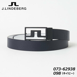 J.リンドバーグ 073-62938 メンズ ベルト ネイビー(098) 95cm ゴルフ MENS BELT J.LINDEBERG 即納