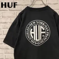 268【最高モデル】ハフ ビッグロゴ 半袖Tシャツ 即完売 人気のLサイズ 美品