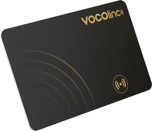 VOCOlinc 紛失防止タグ カード 超薄 (1.6mm) 紛失防止トラッカー 忘れ物防止 タグ スマートタグ Bluetooth トラッカー NFC Apple iphone 