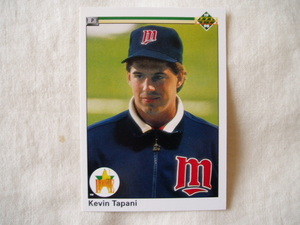 RC☆ケビン・タパニ【KEVIN TAPANI】■UPPER DECK 1990 ミネソタツインズ ルーキーカード ROOKIE 