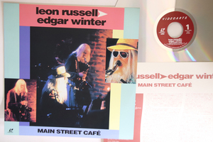 LASERDISC Leon Russell, Edgar Winter Main Street VALC3376 VIDEOARTS MUSIC Japan /00600