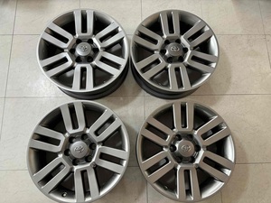 【純正品】【4本セット】トヨタ FJクルーザー純正アルミ 20ｘ7.0Ｊ 139.7-6+75　ハブ経　約106ｍｍ（実測）