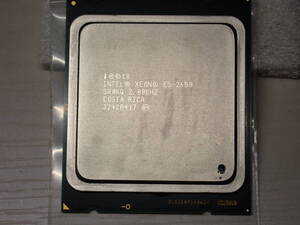 Intel Xeon E5-2650 2.00GHz COSTA RICA 動作確認済み