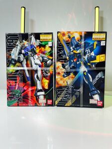 完全 新品 未開封 MG ガンダムＦ９１ + ハリソン・マディン 専用機 2個 セット 機動戦士ガンダム F91 クロスボーン 未組立品 ガンプラ 