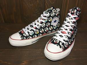 ★CONVERSE × ミッキーマウス 90周年記念 ALL STAR オールスター HI 黒 26.5cm 美品 Used 検 DISNEY チャック テイラー ハイカット