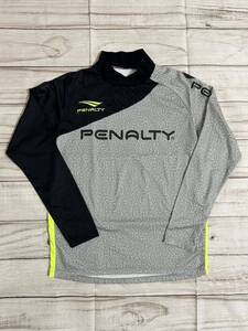 ペナルティ　長袖　プラシャツ　裏起毛　penalty サッカー　フットサル　M