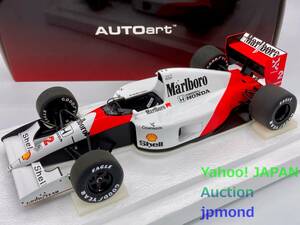 AUTOart 1:18 マクラーレン ホンダ MP4/6 #2 G.ベルガー 小改修加工品 McLAREN HONDA Japanese GP Winner 1991 オートアート