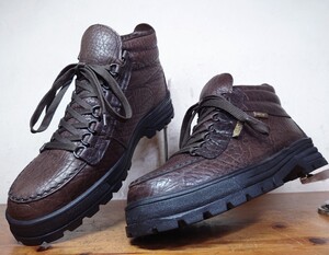 【試し履きのみ/送料無料】MEPHISTO/メフィスト GORE-TEX トレッキングブーツ UK7 25.5cm相応 ブラウン 茶/birkenstock regal walker