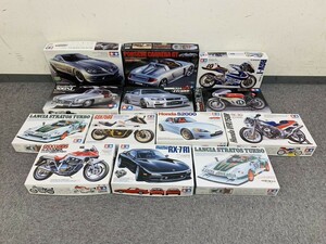 Y319-SG1-432 TAMIYA タミヤ mazda RX-7R1 GSX1100Sカタナ など 未組立13点セット