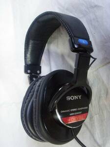 SONY MDR-CD900ST 新品互換イヤーパッド交換済　音出確認済 モニターヘッドホン 74