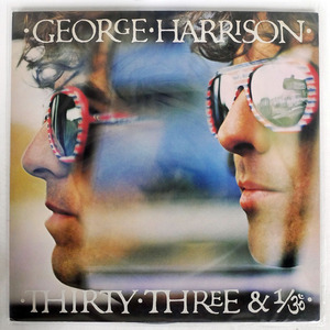 GEORGE HARRISON/THIRTY THREE & 1/3/DARK HORSE P10285D LP