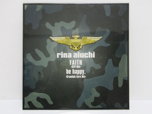 愛内里菜 RINA AIUCHI / FAITH KCP MIX BE HAPPY アナログ レコード 新品 未開封品 シールド