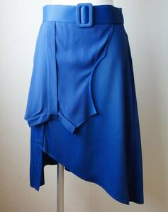 MM６（メゾンマルジェラ）ワンピースを折りたたんだような変形デザインスカート