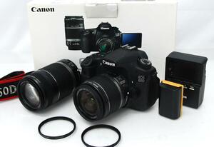 並品｜キヤノン EOS 60D ダブルズームキット CA01-M1673-2P4