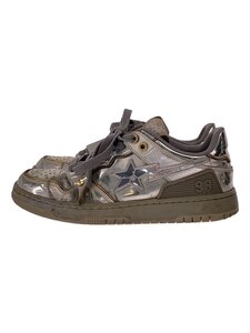 BAPE STA!◆SK8 STA/ローカットスニーカー/25cm/SLV/0ZXSHM191918H