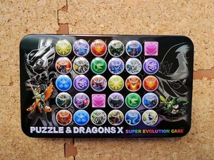 新品未使用 PUZZLE & DRAGONS X SUPER EVOLUTION CASE 筆箱 パズドラＸ