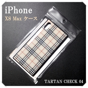 【iPhone】iPhone XS Max スマホケース TARTAN CHECK 04 アイフォン スマホケース シアラケース 定価：3950円