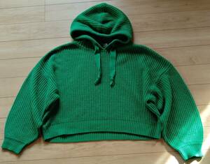 Divided パーカー　hoodie　green　ニット　セータ　